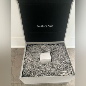Van Cleef & Arpels Velvet Gift Box Extra Large and Small Jewelry Gift Box